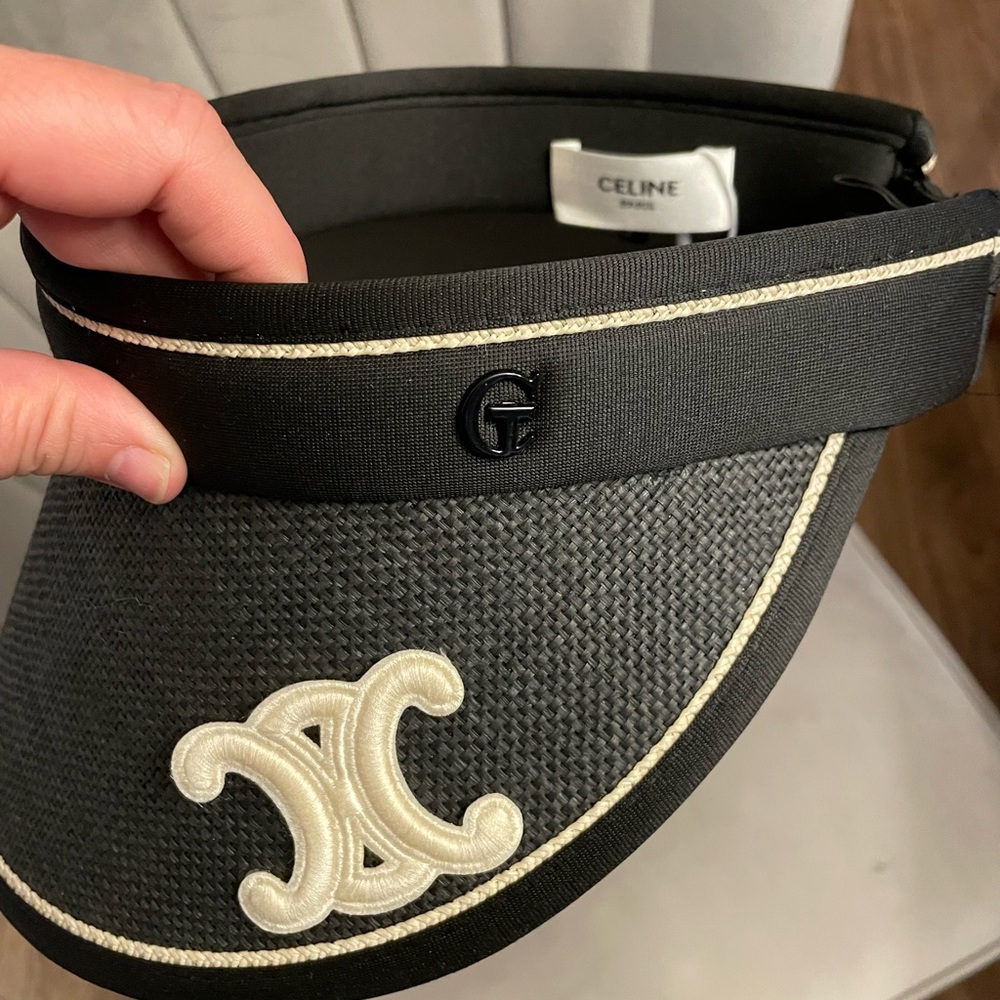 NWT- Celine black visor